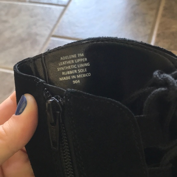 black steve madden heel botties - Picture 6 of 6